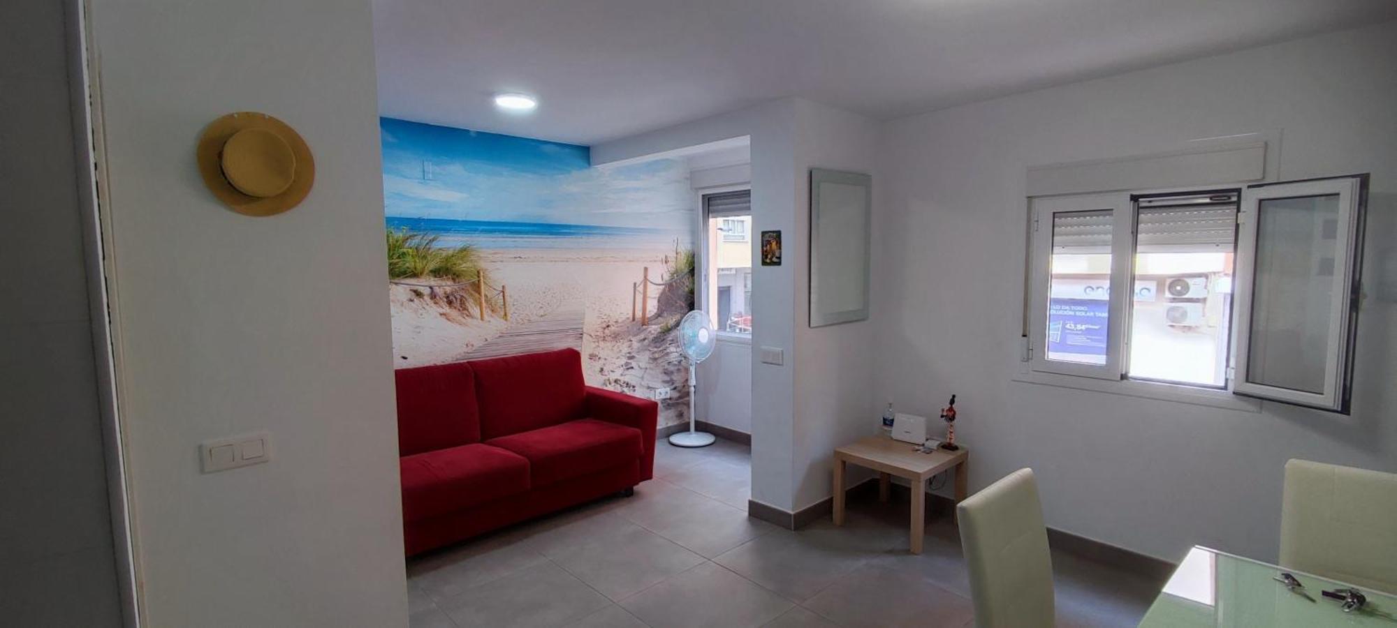 El Rinconcito Cubano En La Playa Lägenhet Almería Exteriör bild